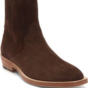 Stuart Weitzman Men's Augustine Brown Suede Boot  Sz: 9.5